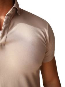 Novedades OEM Diseño Polo Camisa de manga corta Hombres Poliéster Hombres Slim Fit Transpirable Golf Polo Camiseta - Product Image 6