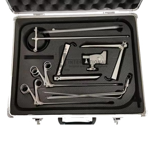 Set de Laringoscopia Rígida Directa, Laringoscopio Manual de Fibra Óptica de Acero Inoxidable para Otorrinolaringología, Aprobado por CE e ISO, Esterilizable - Product Image 4