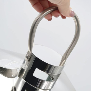 Vente en gros de bougeoirs classiques en acier inoxydable pour décorations pour la maison et l'extérieur - Product Image 3