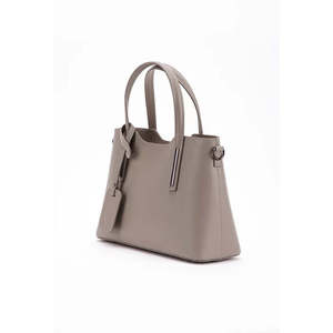 Structured Handbag in Genuine Ruga Leather - Made in <b>Italy</b> - Art. 25364 - Product Image 3