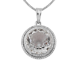 Fabrication en gros de colliers pendentifs en cristal en argent sterling 925, bijoux en stock, prix bas, pendentifs, bijoux - Product Image 1