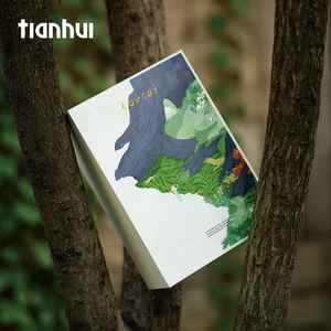 Tianhui Hot Sale <strong>Simple</strong> White Paper Box Empty Cardboard Box Packaging Lid and Bottom Box Food Grade - Product Image 4