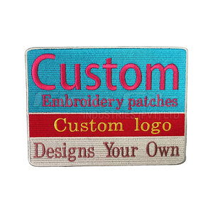 Best Selling High Quality Professional Embroidery <b>Badges</b> New Design Wholesale Low Price Embroidered <b>Badges</b> - Product Image 3