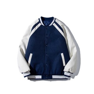 New Custom Man's Winter Wear Leather\<b>Wool</b> made Varsity Jacket for man Top Selling Breathable Quick Dry Man's Varsity jackets - Product Image 1