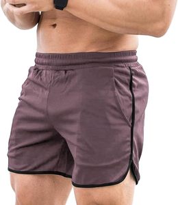 Short de sport d'été décontracté XL pour homme, pantalon de fitness à séchage rapide pour la salle de sport, fabriqué en polyester et spandex à motif solide pour la course à pied - Product Image 1