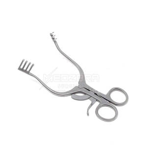 Retractor Manual de acero inoxidable, ligero, acabado liso, fácil de limpiar, estructura de alta resistencia, ecológico para uso en UCI hospitalaria - Product Image 4