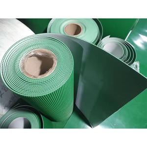 Meilleure vente antidérapant de qualité alimentaire PU PVC bande transporteuse dernière arrivée vis seau jupe crampons bande de guidage usines de fabrication - Product Image 1