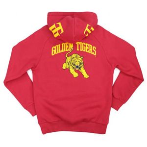 Tuskegee University Hoodie Golden Tigers Mascot T Logo School Spirit Sudadera Algodón Fleece Unisex Custom Bulk Apparel - Product Image 3