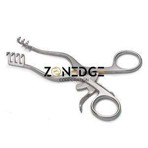 Retractores de alta calidad Puntas romas Venta caliente Retractores Weitlaner quirúrgicos de acero inoxidable de calidad alemana de Zonedge - Product Image 2
