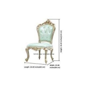 Silla de boda de color blanco y dorado de diseño de lujo Muebles de hotel y resorts de aspecto atractivo del fabricante y proveedor - Product Image 1