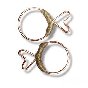 ห่วงใส่ผ้าเช็ดปากหวายรูปหัวใจทรงเสน่ห์สำหรับใช้ในบ้านโต๊ะในครัวการแสดงการแสดงอาหารในเทศกาลขายส่งจากอินเดีย - Product Image 5