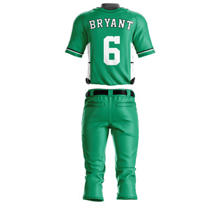 Ensemble de pantalon et maillot de baseball en polyester de haute qualité, design personnalisé, coupe classique, nouveau style, respirant, antibactérien, séchage rapide - Product Image 4