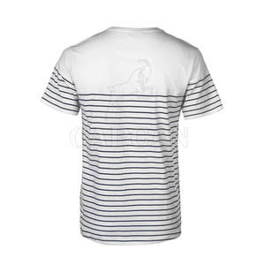 T-shirt de Fitness de gymnastique pour hommes de haute qualité 100% coton à séchage rapide vêtements de sport à col rond léger motif solide grande taille paiement TT accepté - Product Image 3