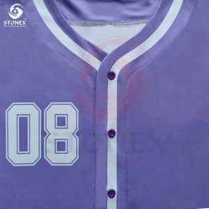 Maillots de baseball sublimés pour hommes et jeunes, vente en gros, personnalisables avec logo et design – Nouveauté très demandée - Product Image 4