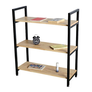 Estante de Pared Decorativo de 3 Niveles GONY KS68099 para Sala de Estar, Armario u Oficina, con Marco de Madera y Hierro para Exhibir Joyas - Product Image 1