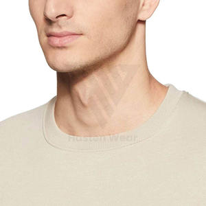 Streetwear Long Sleeve Crew Neck <b>Sweatshirt</b> For Solid Printed Logo <b>Fleece</b> 100% Cotton Casual Wear <b>Sweatshirts</b> - Product Image 3