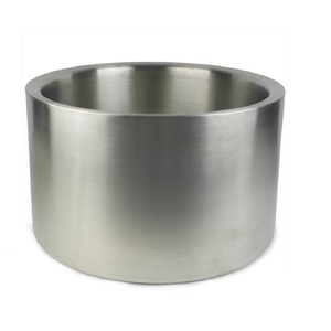 Cubo de hielo enfriador de botellas de vino de plata de estilo francés para fiestas al aire libre y Artículos de bar Cubos de hielo de champán - Product Image 6