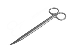 Ciseaux Kelly incurvés 16 cm Fine Super Point de coupe Équipement athlétique standard chirurgical avec engrenage à lame droite - Product Image 3