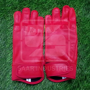 Wholesale Professional <b>Baseball</b> and Softball Batting Gloves Custom Color Breathable Leather Best Quality for Training - Product Image 6