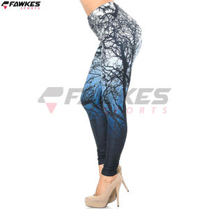 Wholesale Customized <b>leggings</b> for Women's Sublimation Print High Quality Waist Fitness Wear Tights <b>Leggings</b> - Product Image 2