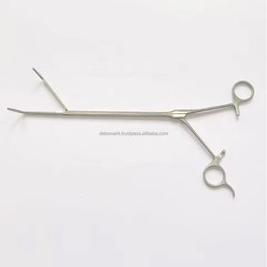 VATS Pince à dissection à angle droit incurvée thoracoscopique 25mm mâchoire Instrument chirurgical certifié CE certifié CE OEM - Product Image 1