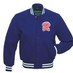 Veste universitaire pour homme, coupe ajustée, en coton, vente en gros, veste universitaire tendance, de bonne qualité - Product Image 2