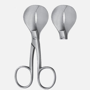 Ciseaux chirurgicaux manuels pour cordon ombilical Mod.USA, en acier inoxydable, instruments obstétricaux certifiés CE pour l'accouchement et l'utilisation médicale - Product Image 2