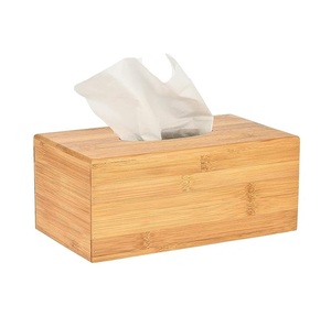 Admirable caja de pañuelos de madera hecha a mano, organizador de forma cuadrada, servilletero de madera de alta calidad para cualquier uso de eventos - Product Image 3