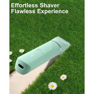 Afeitadora Eléctrica Recargable para Mujer, Uso en Seco y Húmedo, Impermeable, Afeitadora Rotatoria para Zona Íntima con Clasificación IPX7, Afeitadora para Bikini Lavable - Product Image 5