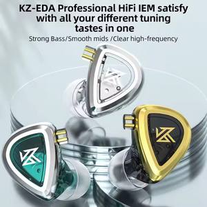 KZ EDA <span class=keywords><strong>3</strong></span>-in-1 oordopjesset HIFI in-ear monitoren voor podiumopnames en dagelijks luisteren met verwisselbare kabel - Product Image 4