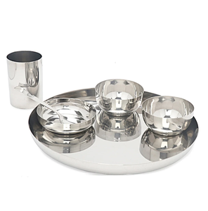 Ensemble de table en acier d'excellente qualité, prix incroyable, ensemble de vaisselle de luxe haut de gamme en acier inoxydable, ensemble de table dernier cri - Product Image 3