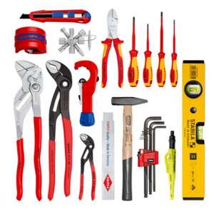 Mochila de Herramientas de Plomería Knipex Modular X18, Juego de 17 Piezas para Uso Profesional - Product Image 2