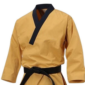 Uniforme de jiu jitsu pour hommes respirant léger de couleur unie de qualité supérieure en stock Arts martiaux porter uniforme de jiu jitsu - Product Image 3