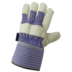 Nouvelle construction de style occidental travaillant gants de sécurité en peau de vache à paume complète gants de travail gréeur résistants à la chaleur - Product Image 3