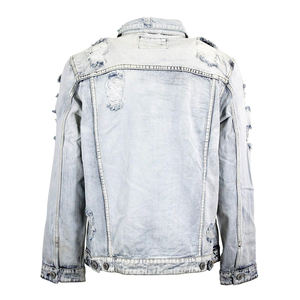 Fabriqué sur mesure Design Unique Hommes Vêtements d'extérieur Denim Vestes 2025 Respirant Denim Hommes Denim Veste PAR WAKIN WEAR - Product Image 2