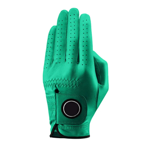 Gants de golf en cuir avec logo personnalisé en gros Hommes Femmes Gants de golf durables Cadet Taille Petite Gauche Droite Noir Abd Blanc Gant de golf adulte - Product Image 1