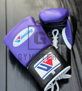 Gants de boxe en cuir de vachette véritable de qualité supérieure, très demandés, pour la compétition, respirants, avec poignets réglables - Product Image 2