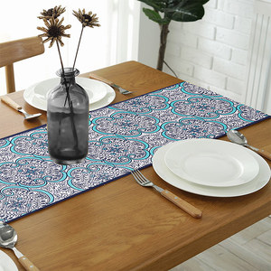 Camino de decoración de mesa impreso hecho a mano indio Superventa a bajo precio fabricado en India - Product Image 3