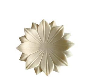 Tazón de Vidrio 3D para Ensalada de Frutas, Diseño Moderno Hecho a Mano, Textura de Mármol Personalizable, Patrón de Remolino Blanco, Alta Calidad, Desechable - Product Image 6