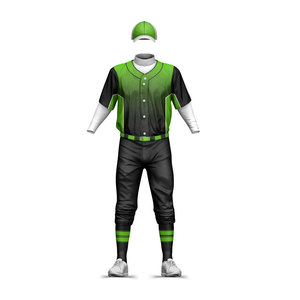Uniforme de béisbol con botones Recién llegado Uniforme de béisbol hecho a medida de alta calidad Camisa de softbol de poliéster 100% - Product Image 4