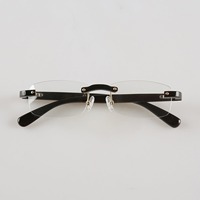 20224 marque de luxe hommes à la mode lunettes de soleil corne de buffle mode lunettes de soleil sans monture