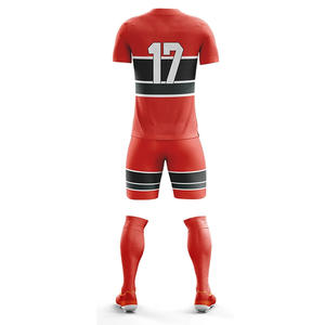 Uniforme de football décontracté respirant confortable pour adultes Design moderne avec blocage des couleurs à la mode france, maillots de football - Product Image 2