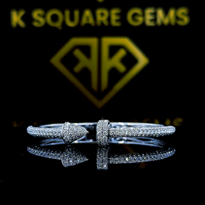 Discover the Epitome of Sophistication with Our Newest Addition 925 Sterling Silver Lab Grown <b>Bracelets</b> with Vvs Clarity - Product Image 4