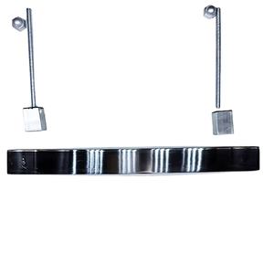 ABSDOOR STEEL DOOR Modern Stainless Steel Drawing Arm Accessory Brightly Shiny Metal Villa Hotel Apartment Door Window <b>Handles</b> - Product Image 1