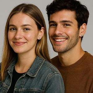 Set di 6 Paia di Orecchini a Perno in Argento Sterling 925, Zirconia Cubica Brillante Taglio Rotondo 9 mm, Gioielli Ipoallergenici Unisex, Idea Regalo - Product Image 3