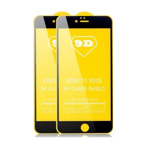 2.5D 9h 0,33mm 9d Protector de pantalla de vidrio templado Venta al por mayor Pegamento completo 9h 9d Protector de pantalla Vidrio templado para Apple Iphone - Product Image 1