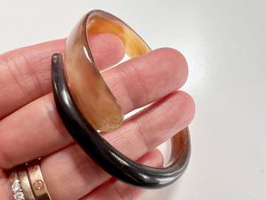 กระดุมข้อมือฮอร์นจากดีไซเนอร์ธรรมชาติสำหรับเป็นของขวัญวันเกิดและปาร์ตี้ - Product Image 2