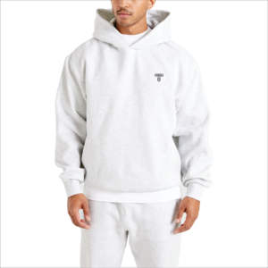 เสื้อฮู้ดดี้ผู้ชายคุณภาพสูง เสื้อสเวตเชิ้ตแบบ unisex ทรงโอเวอร์ไซส์ เสื้อฮู้ดดี้แบบสวมหัว สกรีนโลโก้ได้ เสื้อฮู้ดดี้ผ้าฝ้ายน้ำหนักเบาสำหรับผู้ชาย สั่งทำได้ - Product Image 3