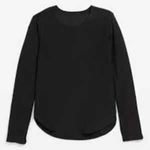 T-shirts à manches longues col rond pour femmes en coton biologique T-shirt uni en coton durable avec motif personnalisé T-shirt pour femmes - Product Image 1