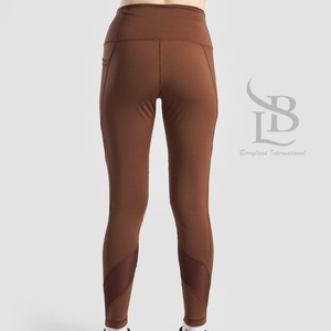 Confortable Fitness Gym Sports Workout Pantalon D'entraînement Femmes Sans Couture Couleur Unie Yoga Leggings Femmes Legging Respirant - Product Image 3